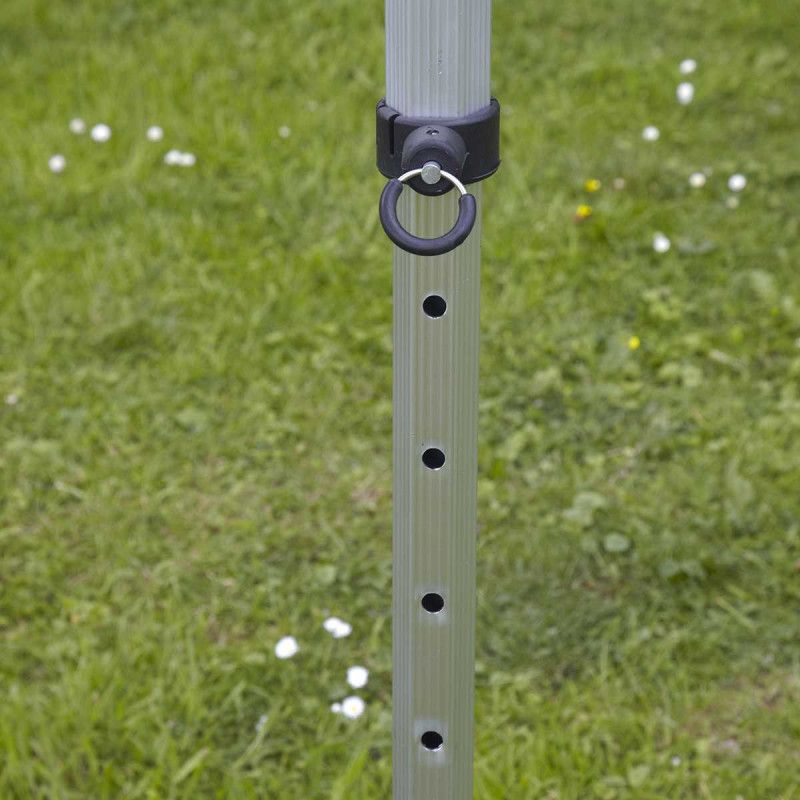 Tente pliante 3x3m grise et 4 poids de lestage 12Kg Tente pliante 3x3m grise et 4 poids de lestage 12Kg