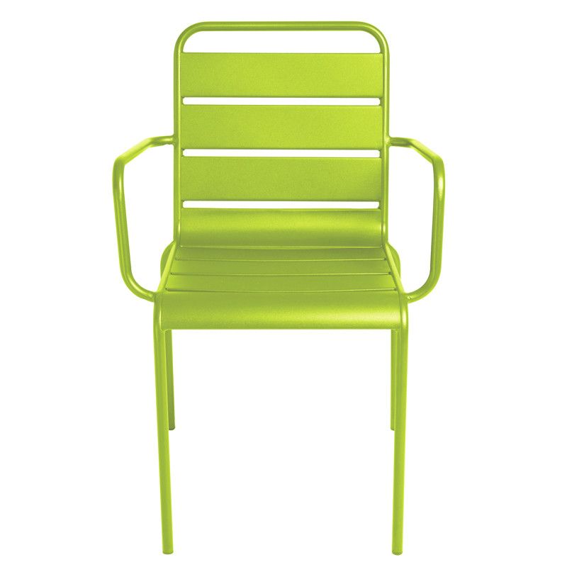 Fauteuil vert en métal | Mobeventpro Fauteuil vert en métal | Mobeventpro