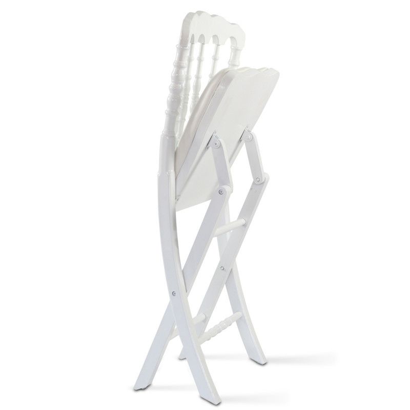 Lot de 2 chaises pliantes NAPOLEON III Lot de 2 chaises pliantes NAPOLEON III