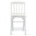 Lot de 2 chaises pliantes NAPOLEON III