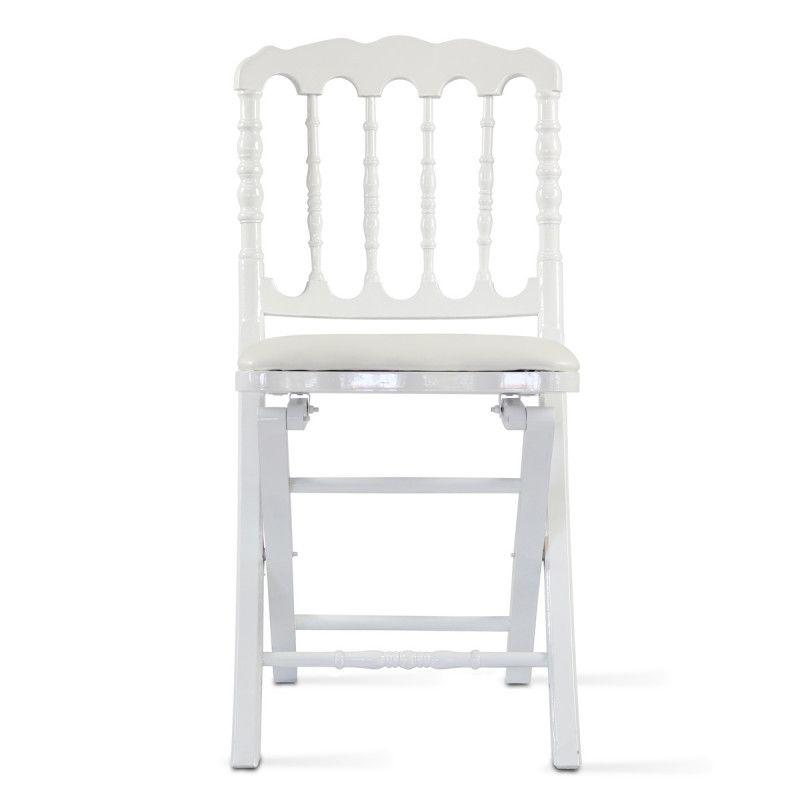 Lot de 2 chaises pliantes NAPOLEON III Lot de 2 chaises pliantes NAPOLEON III