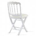 Lot de 2 chaises pliantes NAPOLEON III