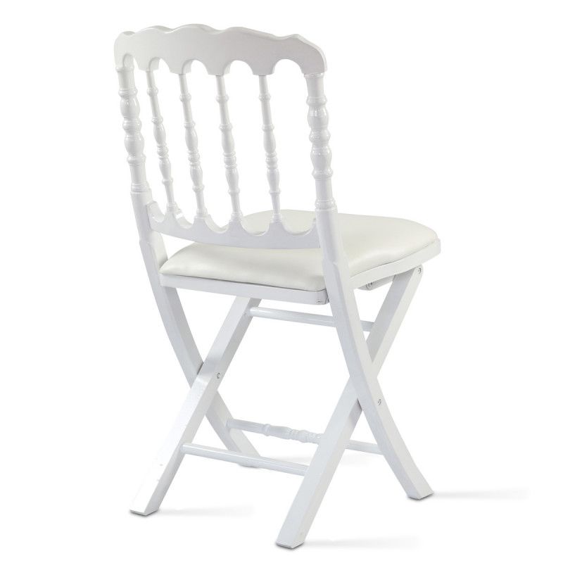Lot de 2 chaises pliantes NAPOLEON III Lot de 2 chaises pliantes NAPOLEON III