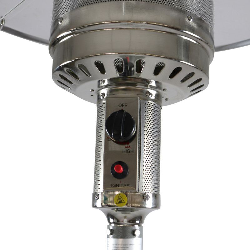 Parasol chauffant gaz Gris Parasol chauffant gaz Gris