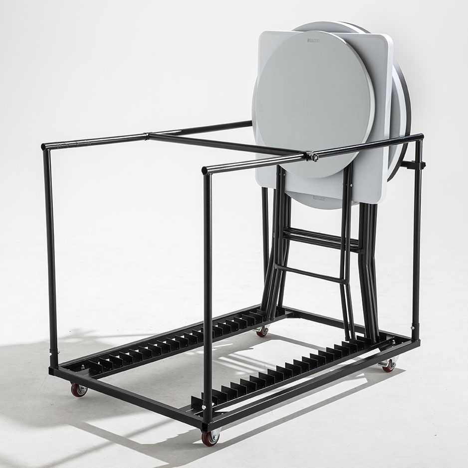 chariot pour tables pliantes