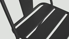 Structure ade la chaise en acier foinition époxy
