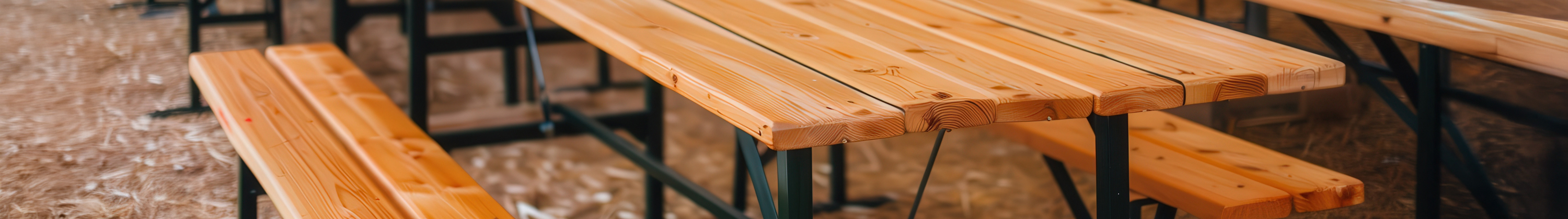 Une table style brasserie pour les professionnels
