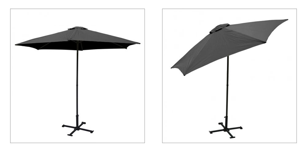 Parasol droit inclinable PRO