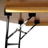 table pliable de réception en bois