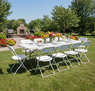 Quelle dimension de table pliante choisir selon le nombre de places ?
