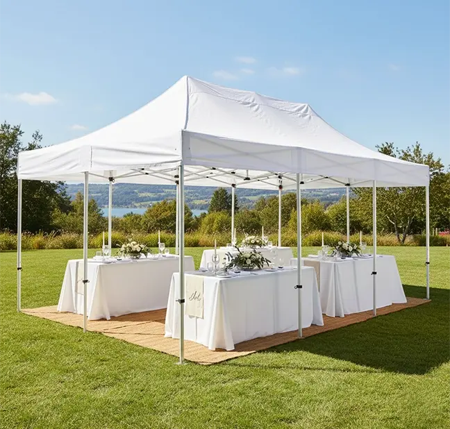 Tentes de réception professionnelles : quel modèle choisir selon votre événement