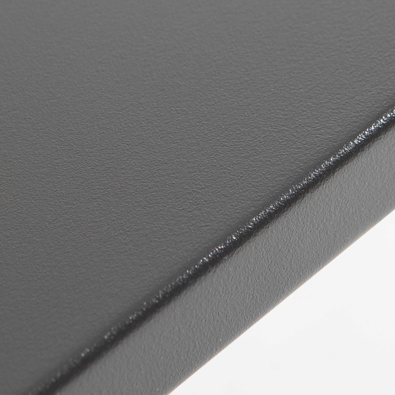 Table de terrasse grise en métal 8 places (3/7)