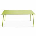 Table Terrasse vert Metal