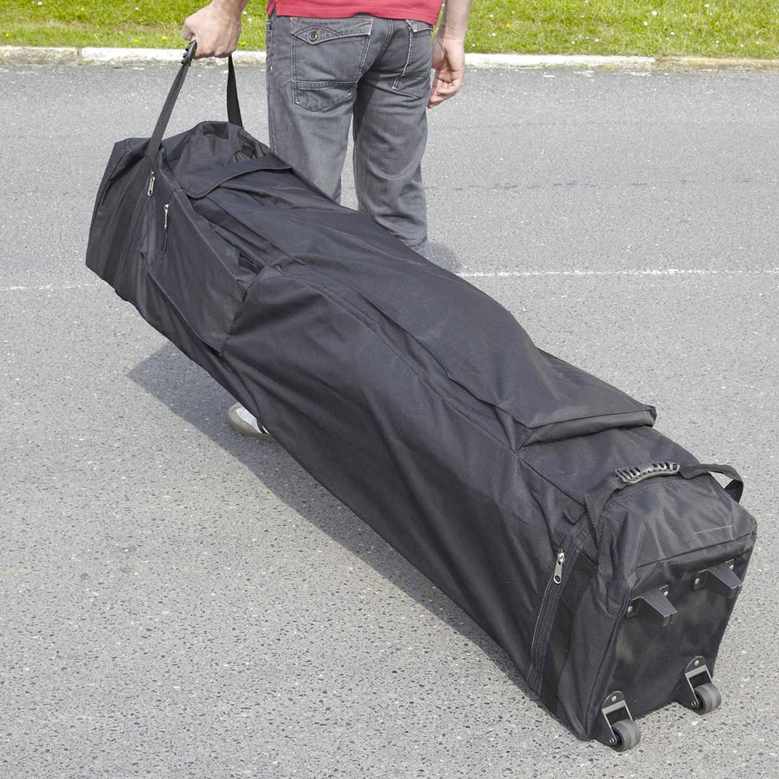 Sac de transport à roulettes pour tente pliante 3x4,5m