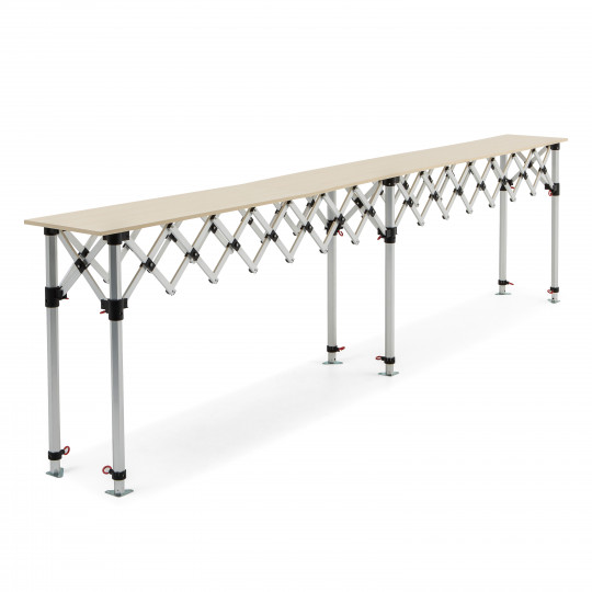 Comptoir pliant - 4m