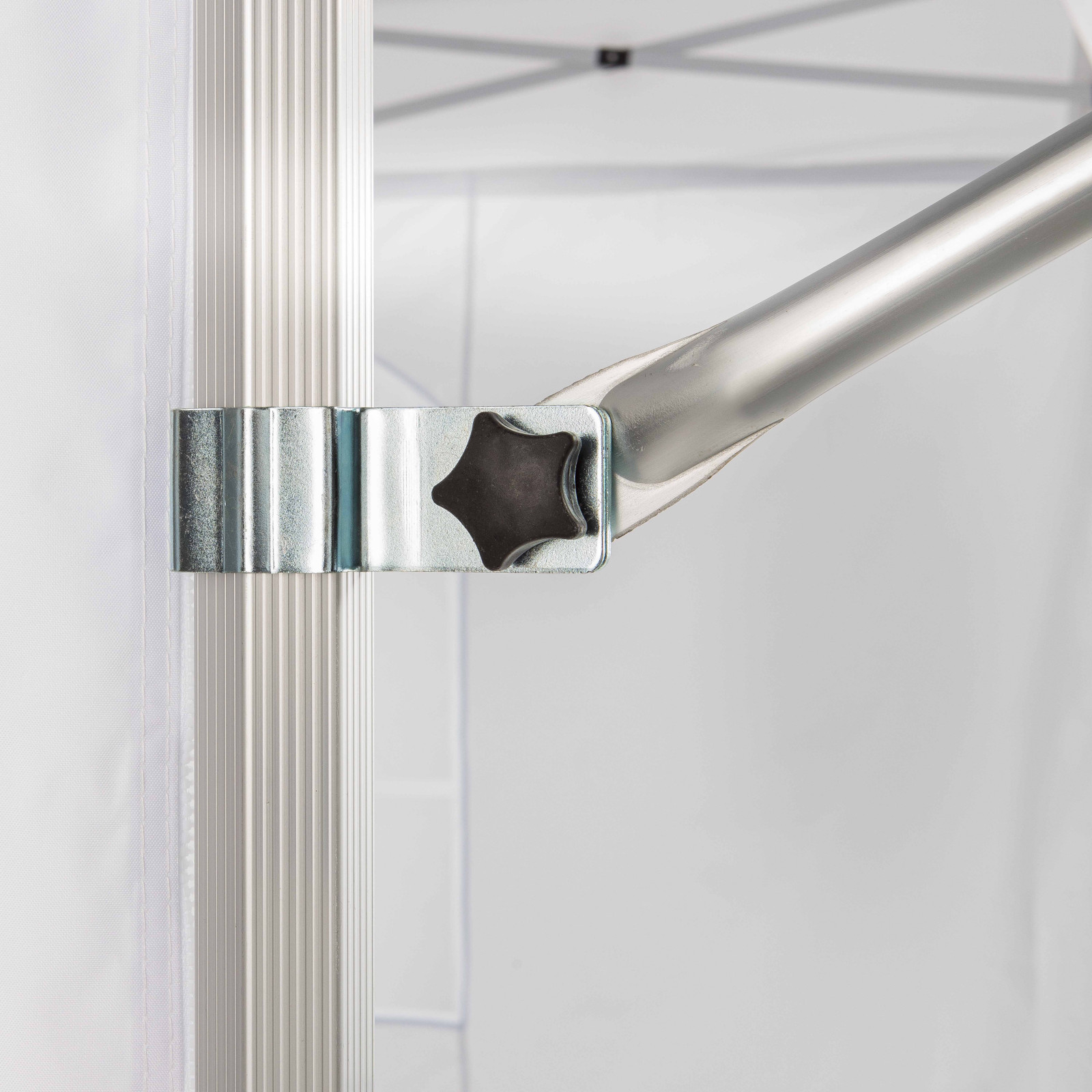 Auvent blanc pour tente pliante 3m - 300g/m²