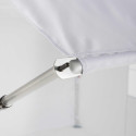 Auvent blanc pour tente pliante 3m - 300g/m²