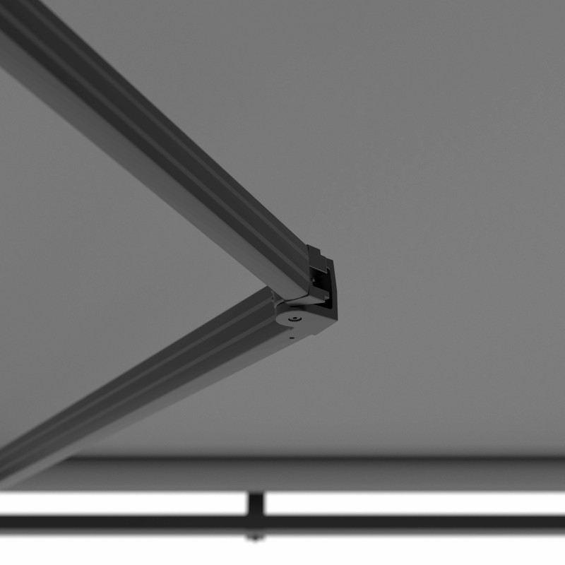 Store banne motorisé avec coffre semi-intégral - 3x4m (4/7)