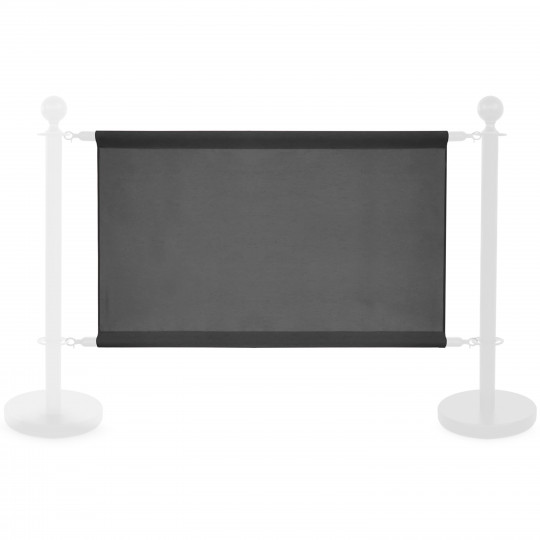 Toile grise pour séparateur de terrasse 100x69cm