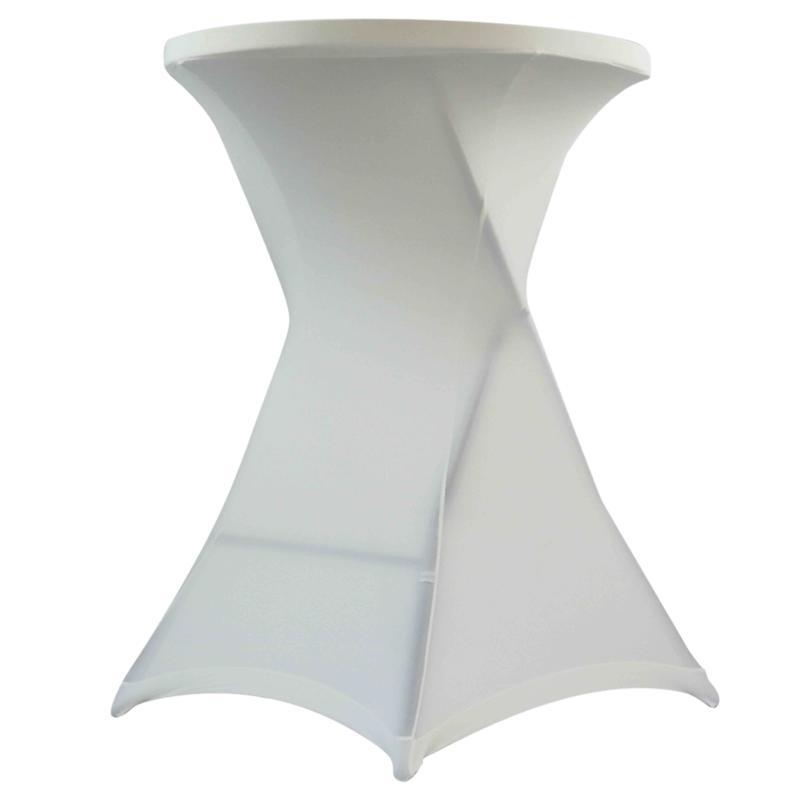 Housse de mange-debout écrue 110x80 cm