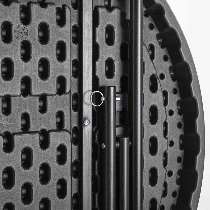 Mange-debout pliant noir 110x80 cm (4/7)