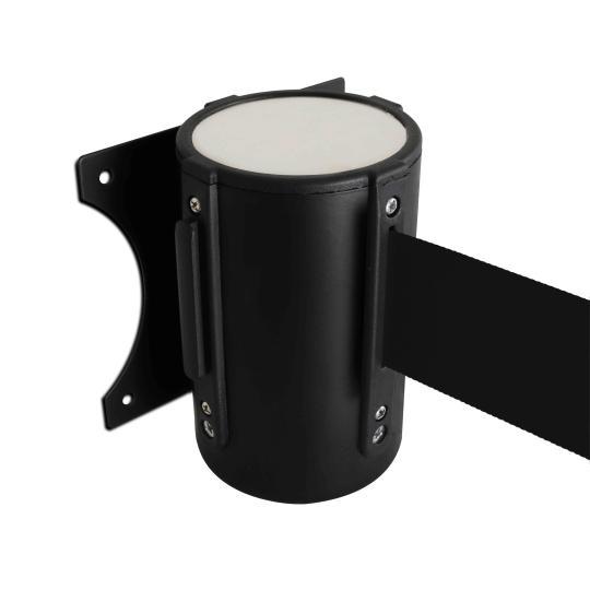 Enrouleur mural sangle noire 5 m