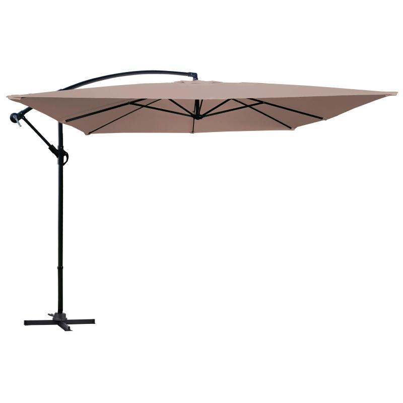 Parasol déporté carré (3x3m) - 160g/m²