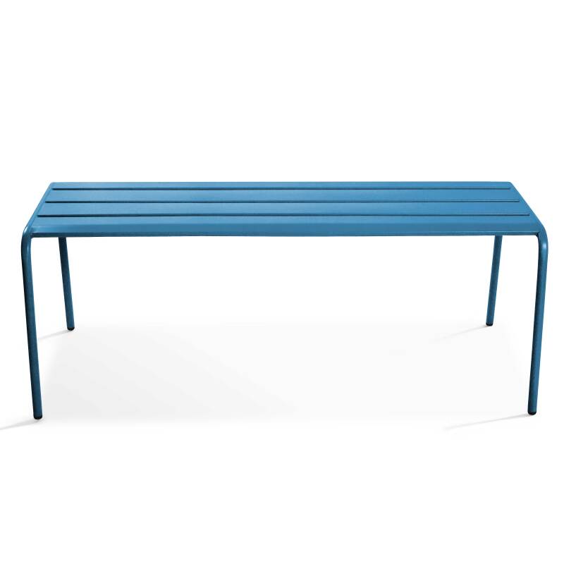 Banquette d'extérieur en métal