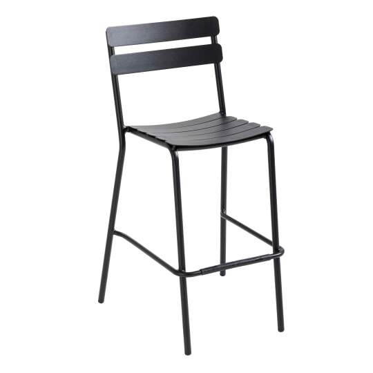 Chaise haute de restaurant en aluminium style bistrot | Mobeventpro