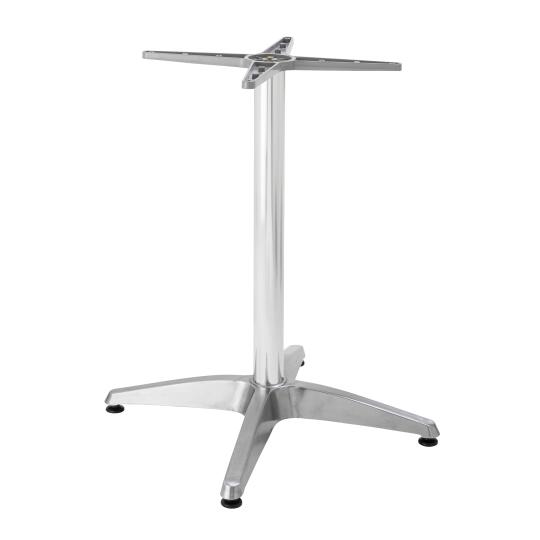 Pied de table ajustable 72/110 cm en aluminium | Mobeventpro