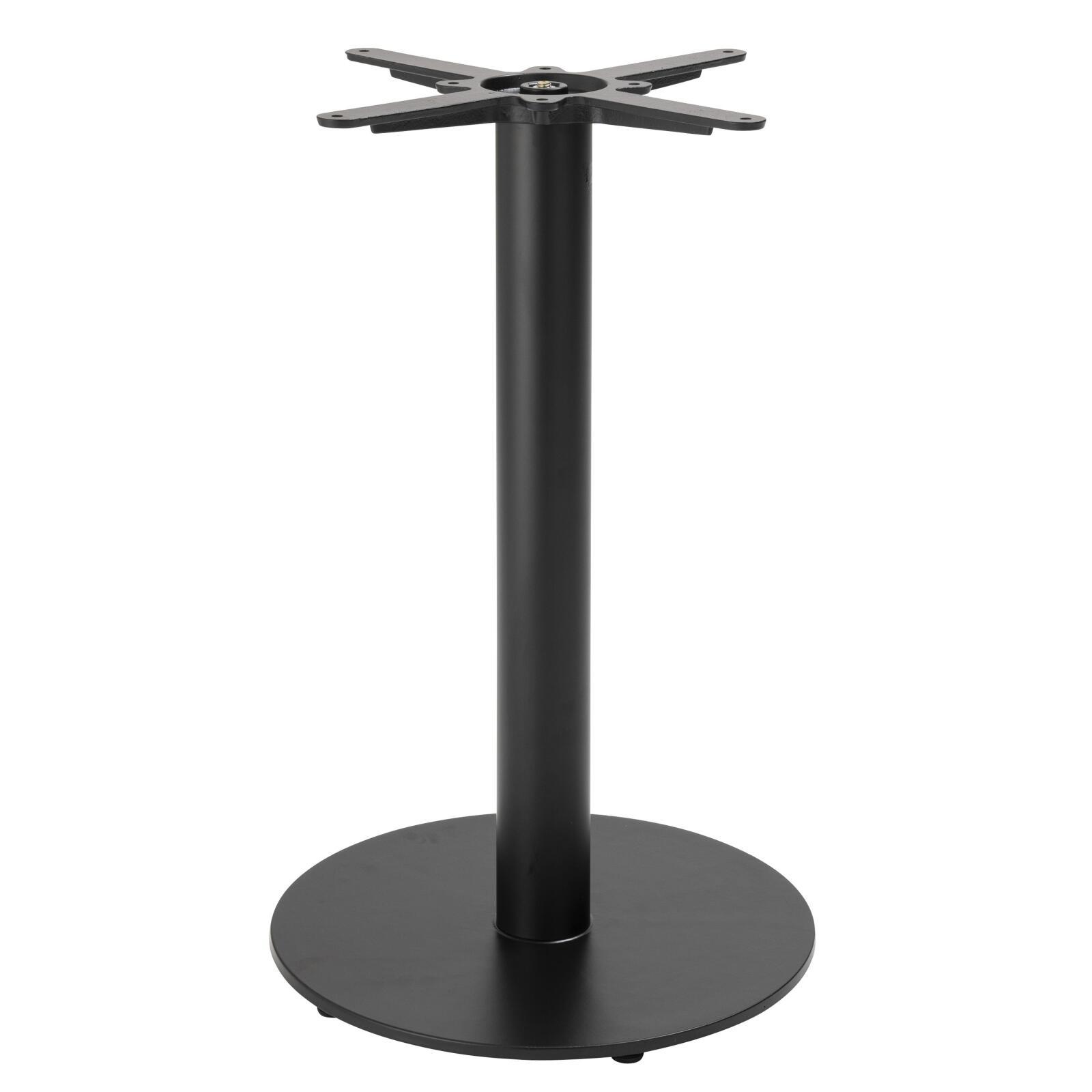 Table à manger ronde Ø 60 cm en aggloméré avec revêtement mélaminé