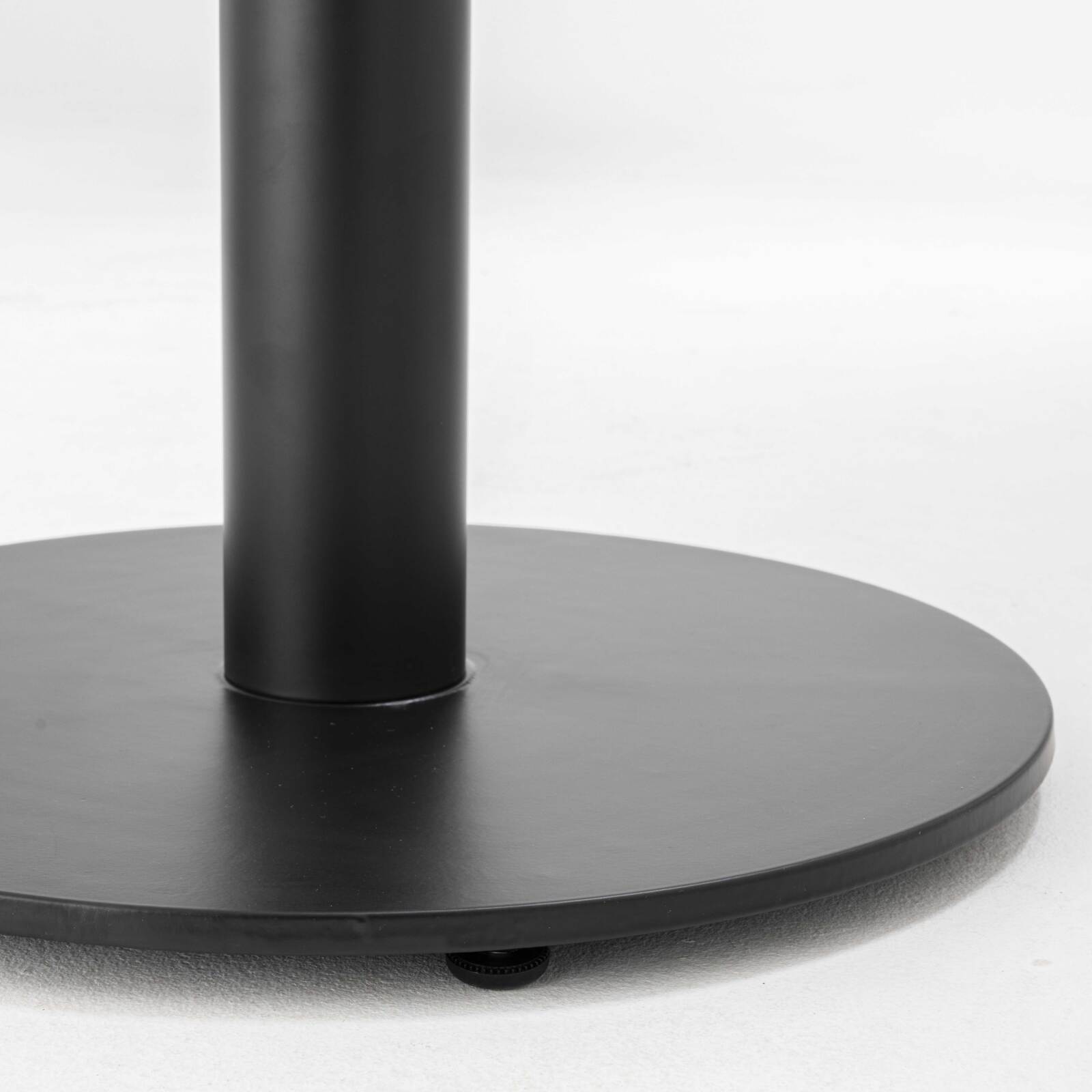 Table à manger ronde Ø 60 cm en aggloméré avec revêtement mélaminé