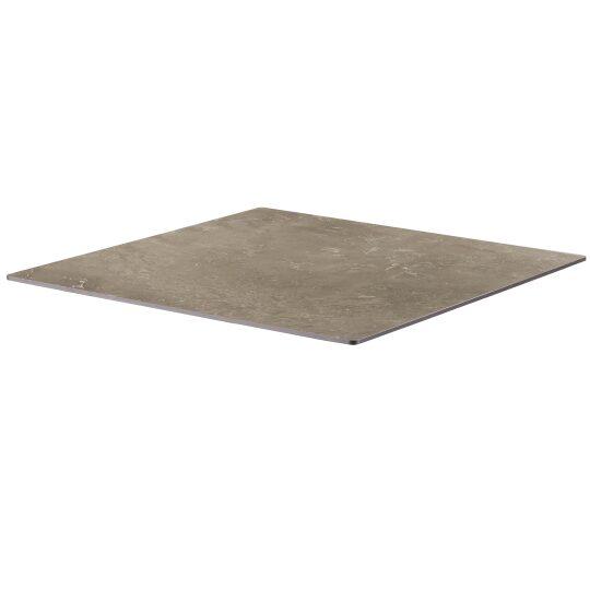 Plateau de table carré 70 x 70 cm HPL finition FA satin | Mobeventpro