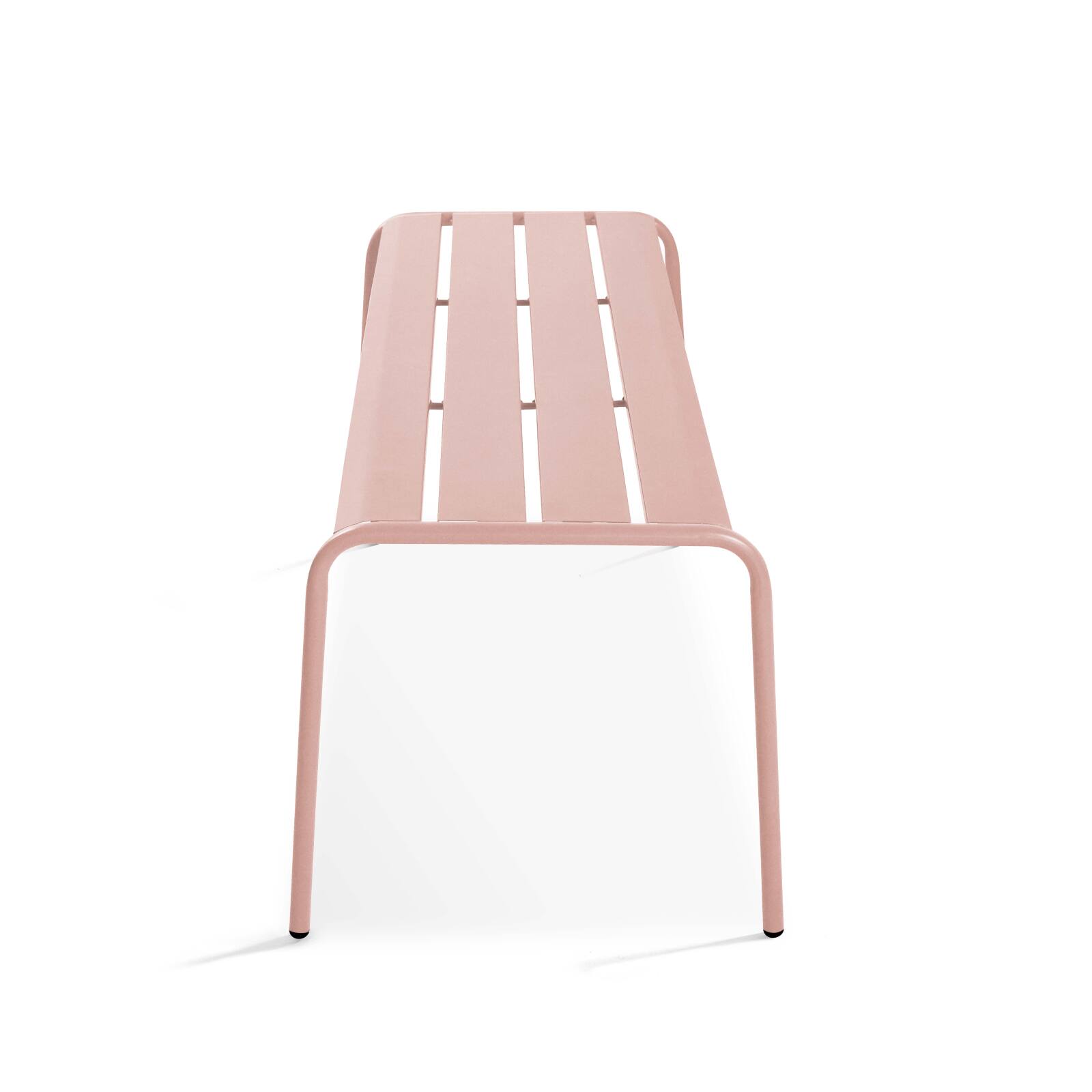 Banquette d'extérieur en métal