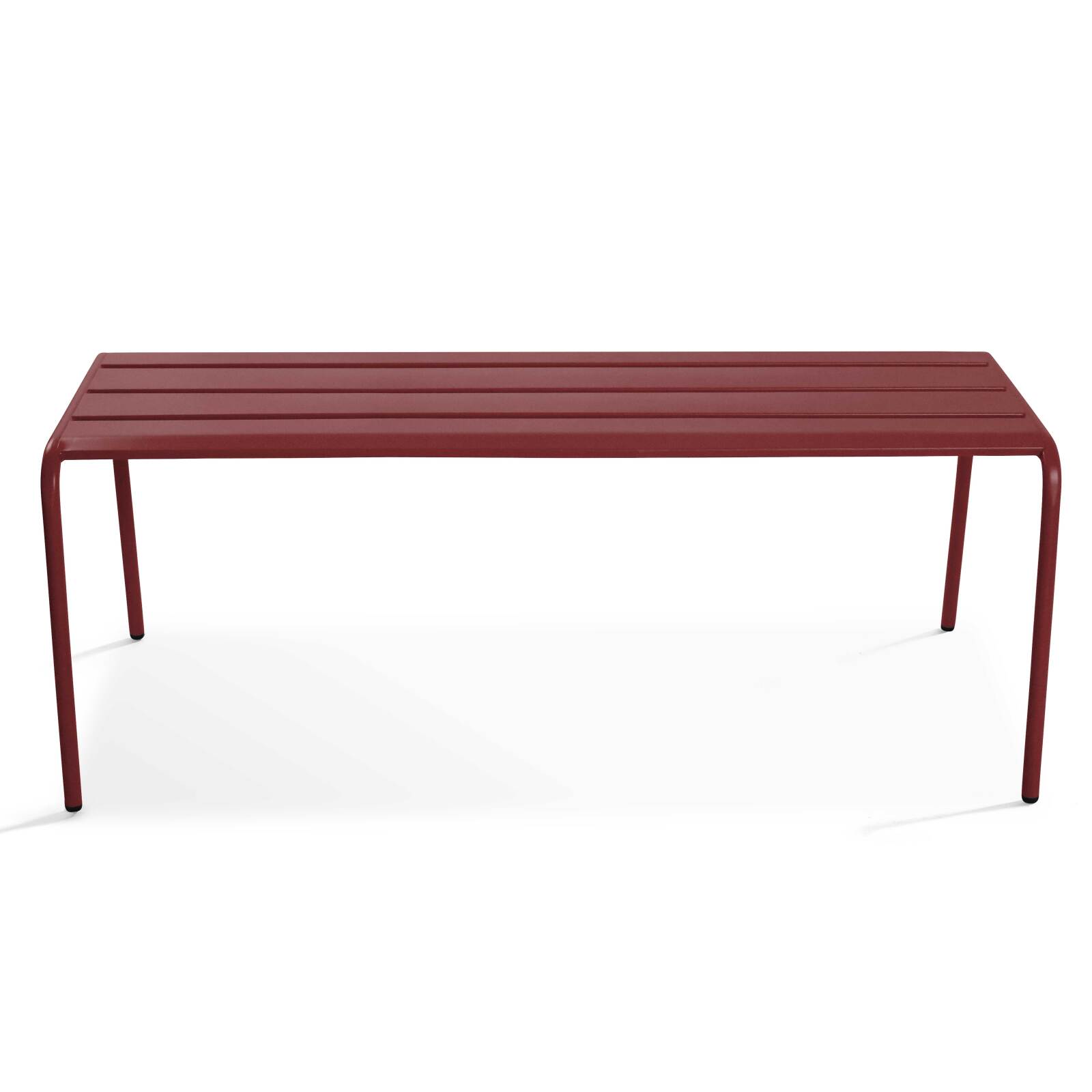 Banquette d'extérieur en métal