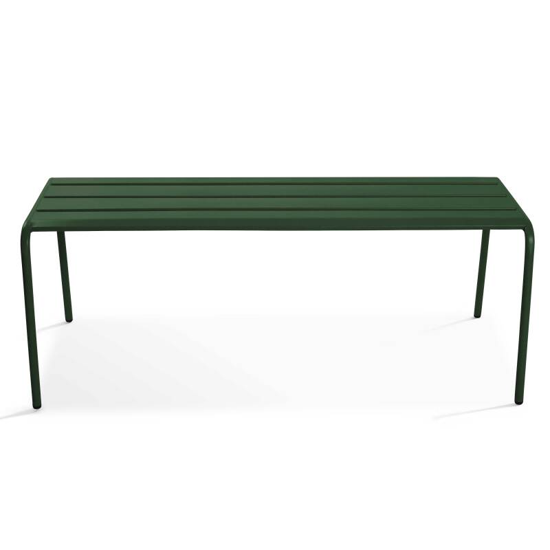 Banquette d'extérieur en métal