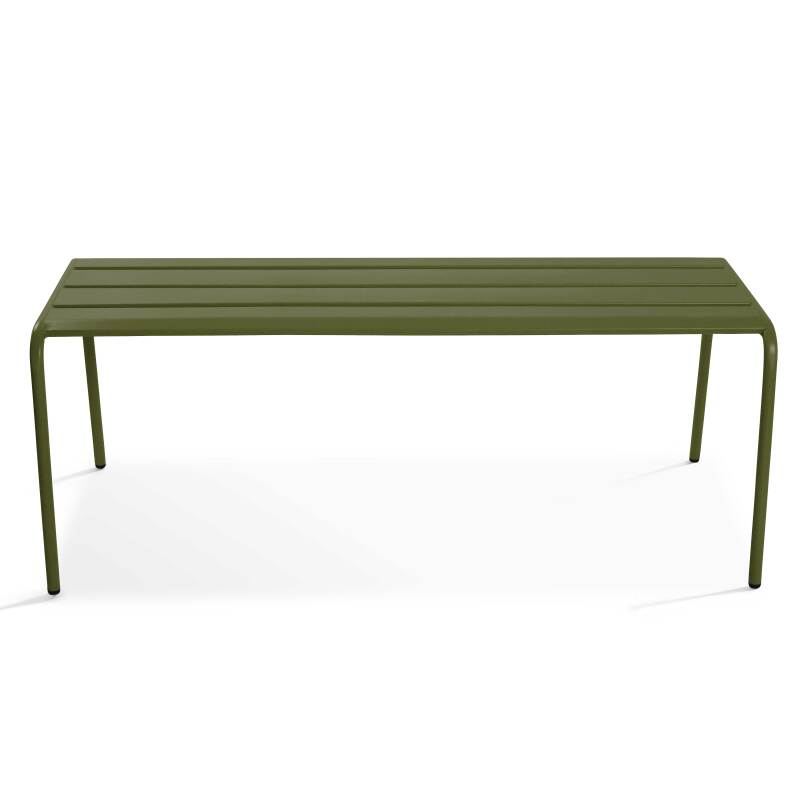 Banquette d'extérieur en métal