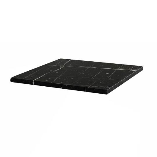 Plateau de table carré stratifié moulé en bois 70 x 70 cm | Mobeventpro